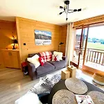 T2 De Charme A Vue Panoramique Megève