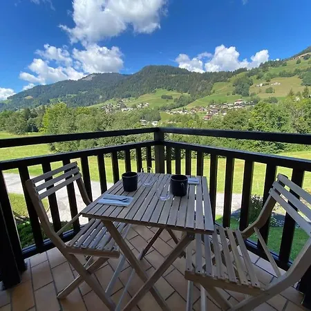 Apartment T2 De Charme A Vue Panoramique Megève