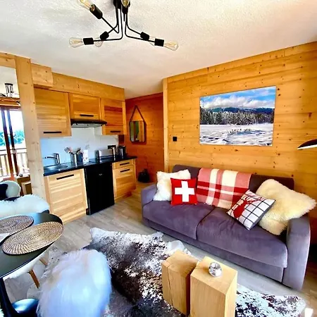 Apartment T2 De Charme A Vue Panoramique Megève