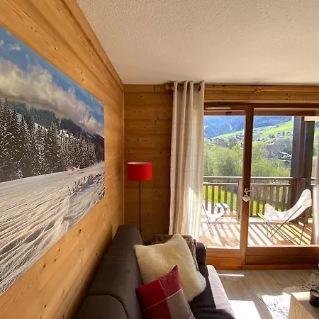 T2 De Charme A Vue Panoramique Appartement Megève