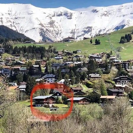 T2 De Charme A Vue Panoramique * Megeve